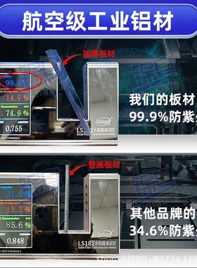 603铝合金雨棚PC耐力板外光棚阳别墅DQR庭院6阳台雨棚露台棚户遮