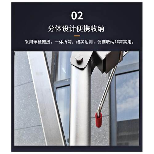 04不锈钢手摇吊架污水泵搅拌机升降架车载鱼车吊机绞盘式提升架