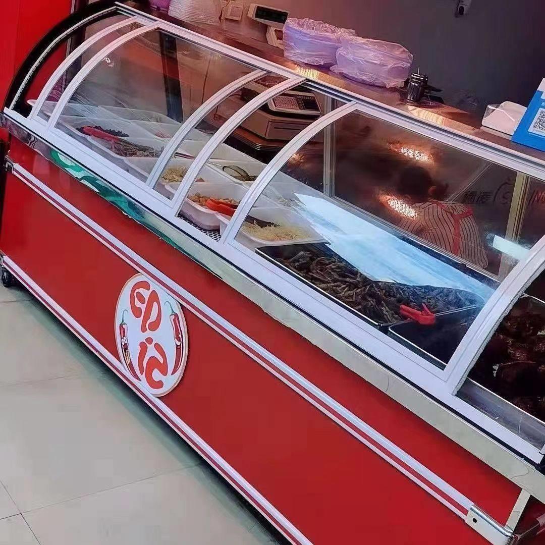 熟食冷藏柜卤菜保鲜柜展示柜商用凉菜冷冻烧烤冷鲜柜串串