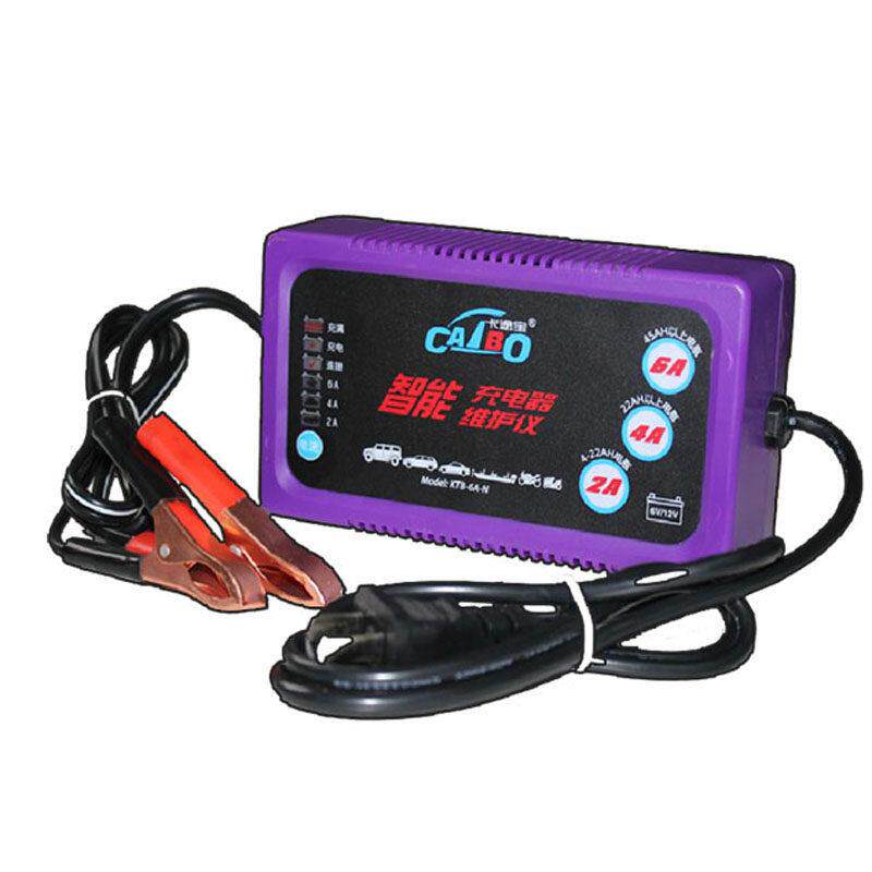 汽车摩托车电瓶充电器卡途宝6V12V24V伏货智能修覆型蓄电池充电机