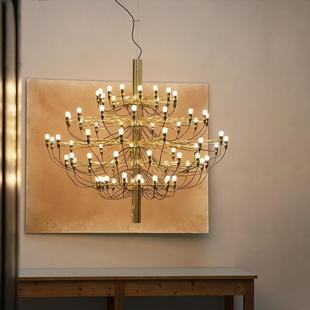 法式 餐厅吊灯盛夏灯具楼梯 客厅设计师别墅挑空意大利9720果实