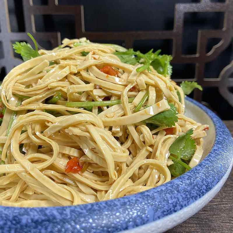 扬干 干丝安徽芜湖豆腐丝豆制品云丝凉拌豆腐皮腐竹丝干 干货400