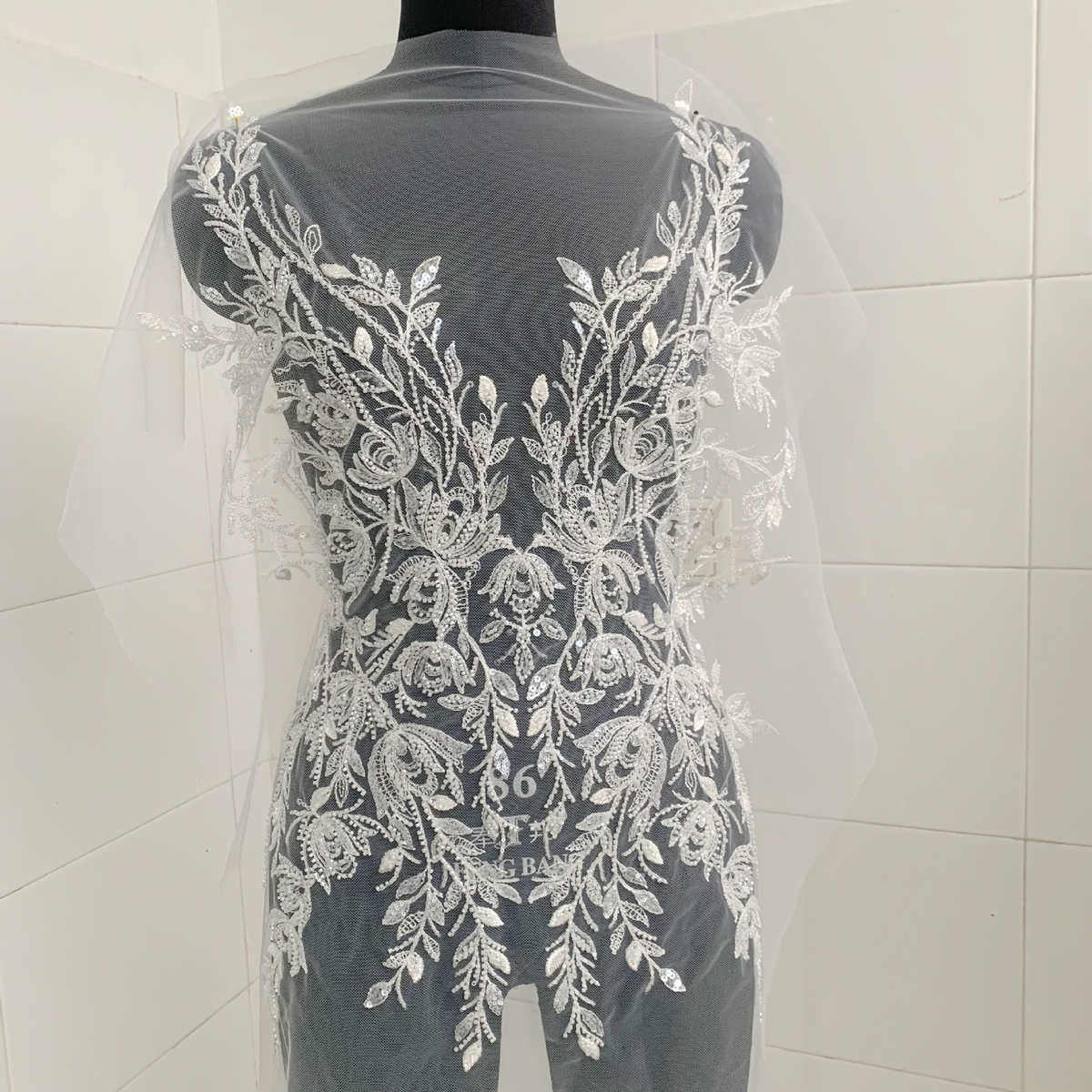 新品珠绣蕾丝布贴重工钉珠亮片蕾丝婚纱礼服花贴服饰花朵贴片蕾丝,居家布艺,花边,淘宝优惠券,粉丝福利购,淘宝优惠卷