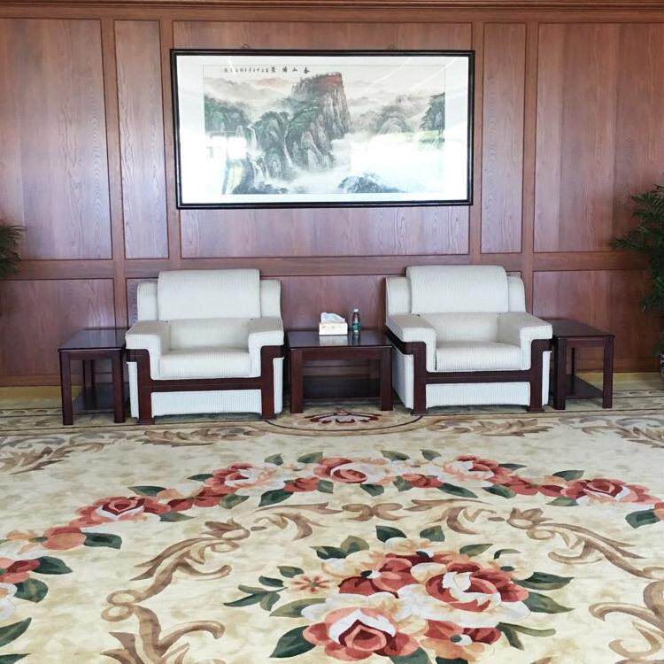 北京办公家具办公单人布艺会客休闲沙发会议商务时尚现代沙发茶几