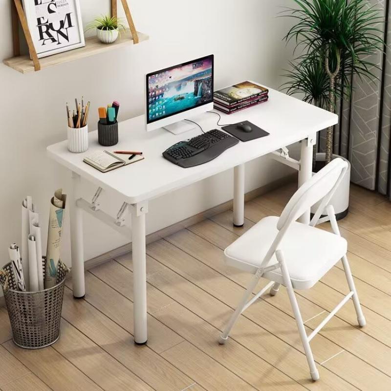 折叠桌免安装家用餐桌出租房便携饭桌吃饭桌子摆摊桌卧室简约书桌