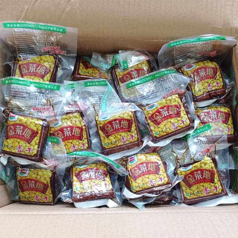 安徽特产马鞍山金菜地110g香干即食茶干炒菜豆干休闲小吃包邮
