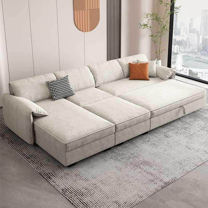 2026新款沙发科技布耳朵多功能两用客厅贵妃小户型沙发可变床储物