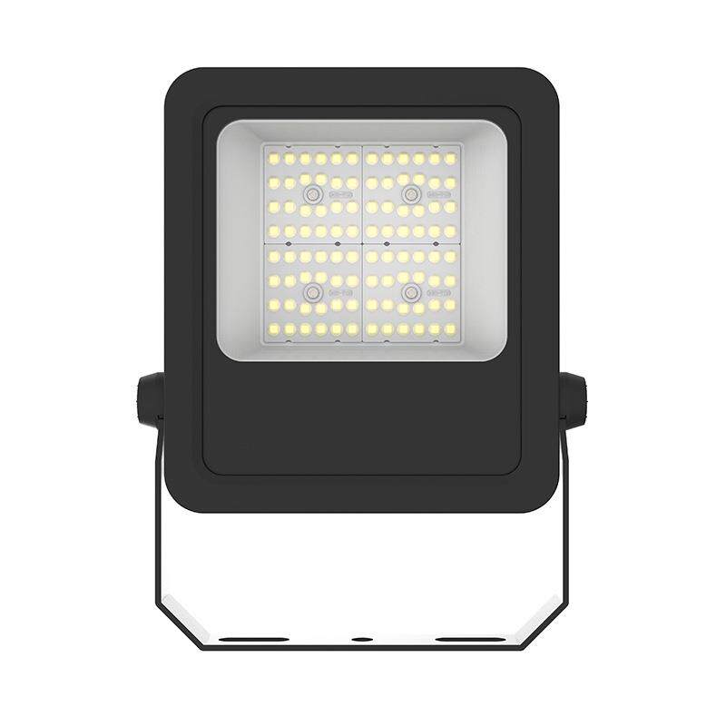 led泛光灯外壳户外防水投光灯套件50W景观灯照明亮化灯具散热套件