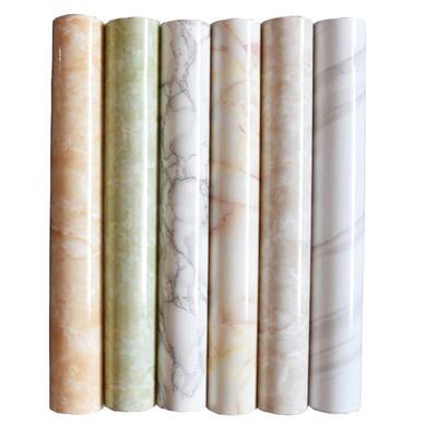 Kitchen sticker waterproof marble self-adhesive wallpaper