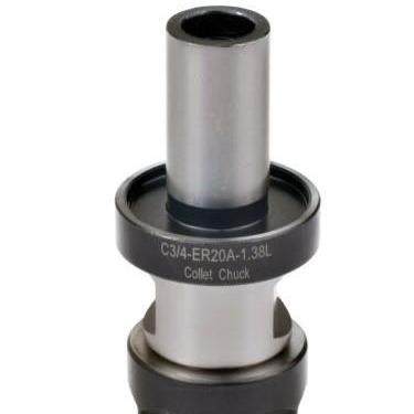 TTS 3/4直柄ER16筒夹夹头 工具架 规格长度1.38 C3/4-ER16A-1.38L