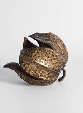 新中现棉花壳代灯果几何造型摆件笼样板房式售楼处玄关软YKB装饰