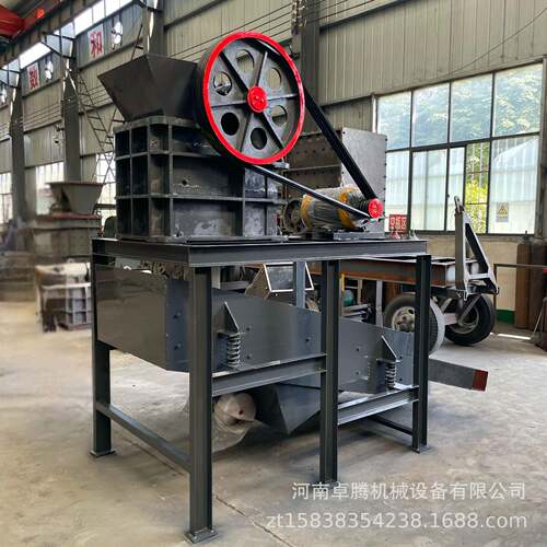 工业圾破碎机花岗岩石垃头鄂式块破碎机混凝土青粉石岩石200*300