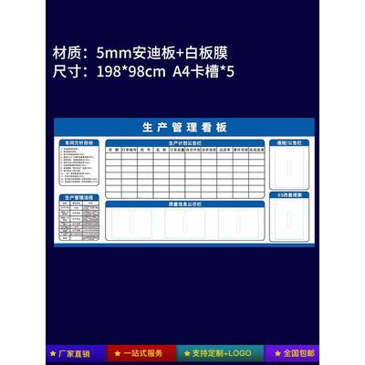 定制工厂车间生产管理看板公示栏亚克力a4卡槽公告栏设备运行状态维护修数字号码编号机器维检故障提示标识牌
