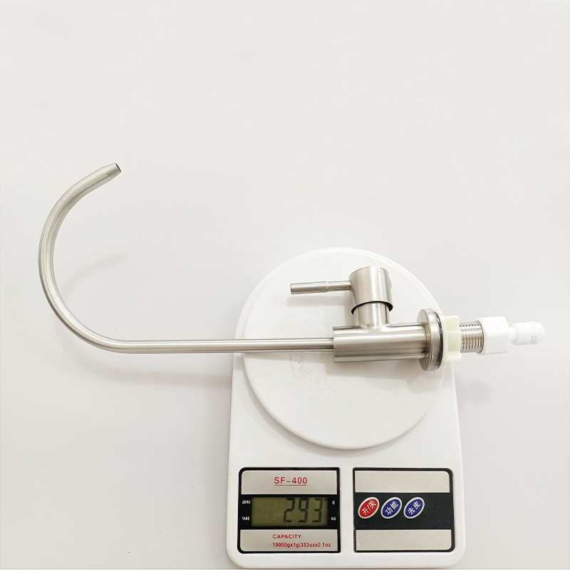 直饮水龙纯头 2分家用厨房净水器配件 钢304锈鹅颈净不水机V4626