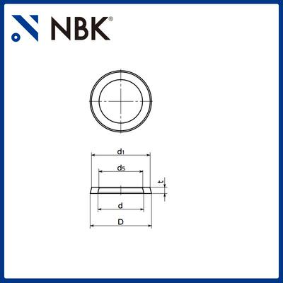 NBK FSRN-HD-E 密封环 卫生型设计 蓝色 耐热性 机械零配件厂家