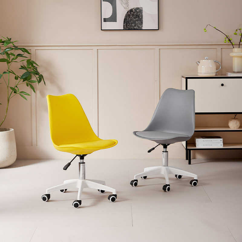 升降滑轮靠背椅电脑办公椅子家用塑料休闲椅批发郁金香转椅办公椅,商业/办公家具,办公电脑椅/职员椅,淘宝优惠券,粉丝福利购,淘宝优惠卷