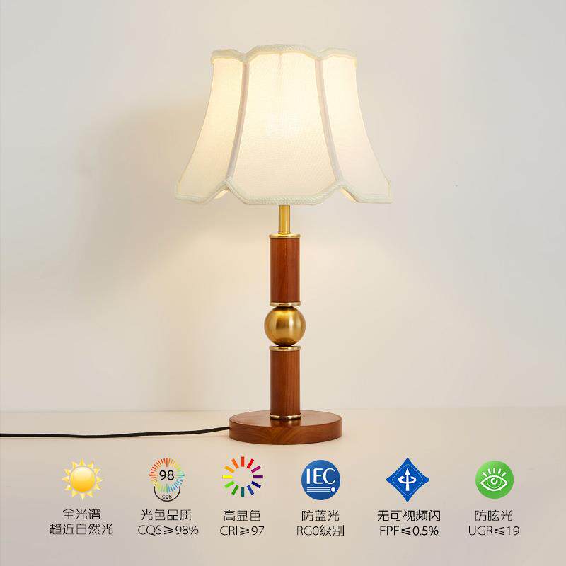 落地灯客厅沙发旁法式复古中古风美式高级感氛围书房卧室立式台灯