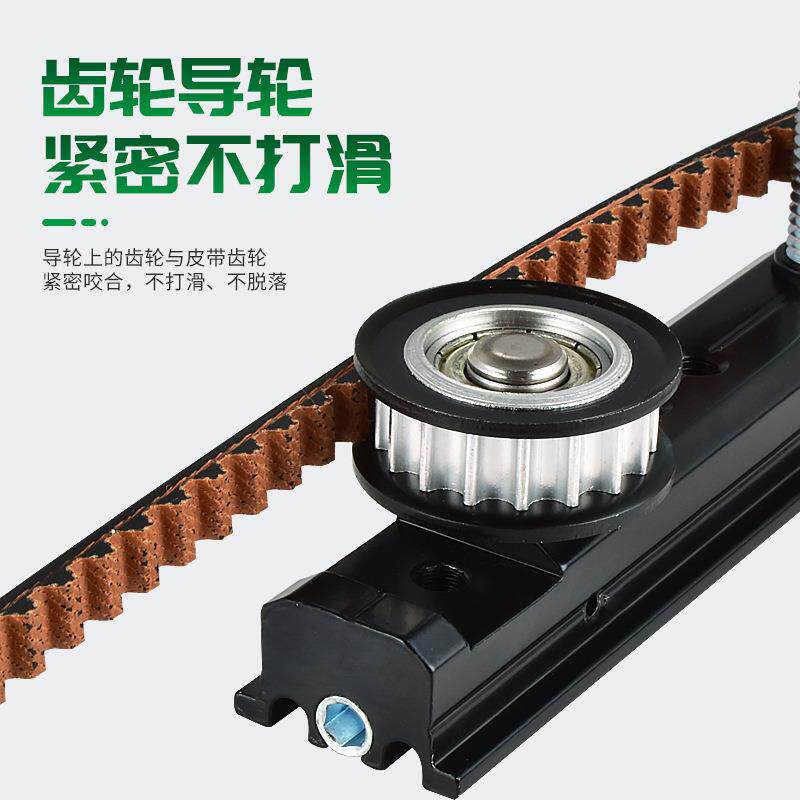 厨房三联动缓冲阻尼推拉门吊轮极窄阳台铝合金移门吊轨道滑轮配件