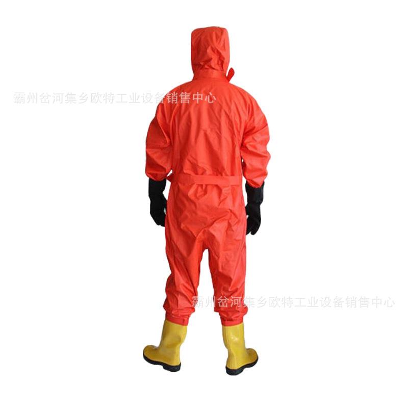 全封闭连体防化服半封闭轻型化学服生化防尘耐酸碱一级重型工作服
