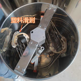 搖蜜機加厚不銹鋼自翻打蜜機加密內框防刮脾大齒輪搖蜜更輕松 新款