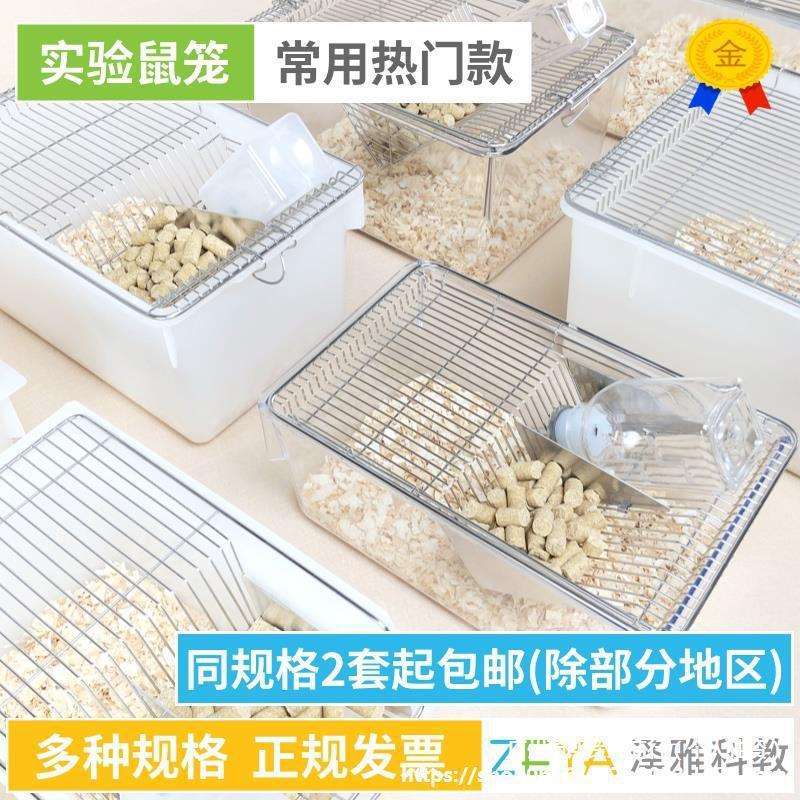 验鼠笼小鼠笼大鼠笼实验室小白鼠大白鼠饲养笼子繁殖笼盒