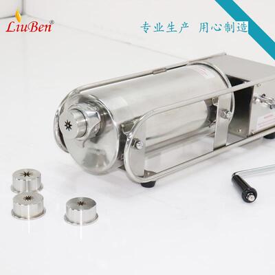 器西班牙油条机 商丁用手动卧式油吉拿果机拉果机械168油条炸机