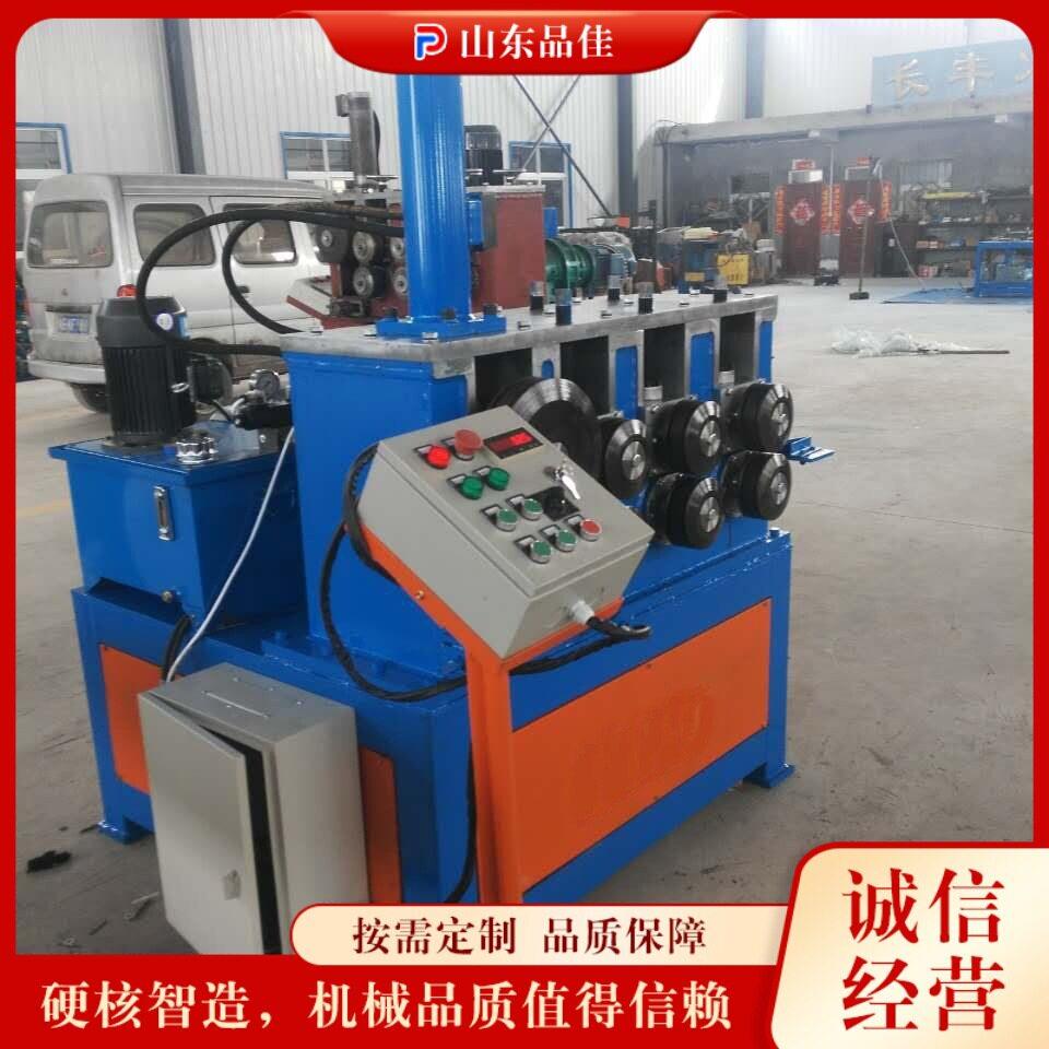 立式金属型材液压卷圆机 螺旋状钢管弯曲盘管机 换热器弯管成型机