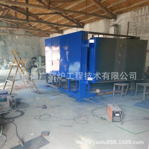 荧光粉发光石头烧成梭式窑炉1400℃窑温度曲线自动存储一键升温