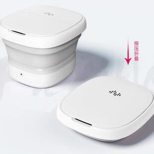 Hiacr折叠泡脚桶恒Y50 按 1温加盆家用洗脚桶便携养生足浴宿热舍式