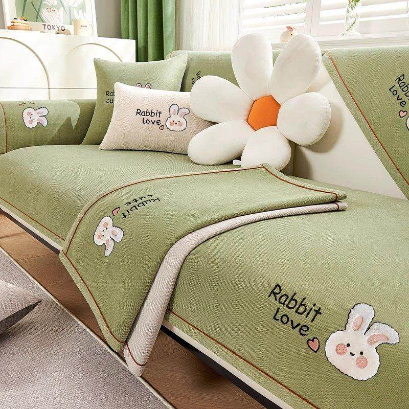 真皮专用坐垫沙发垫轻奢高级感雪尼尔四季通用座垫固定防滑沙发盖,居家布艺,沙发垫,淘宝优惠券,粉丝福利购,淘宝优惠卷