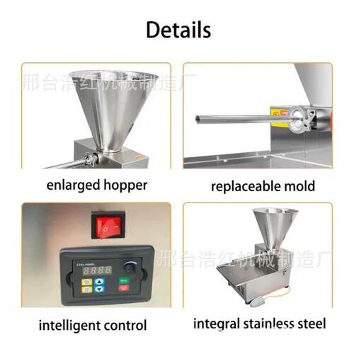 出口全自动灌肠机不锈钢香肠腊肠机器灌肠小型商用电动火腿肠机器