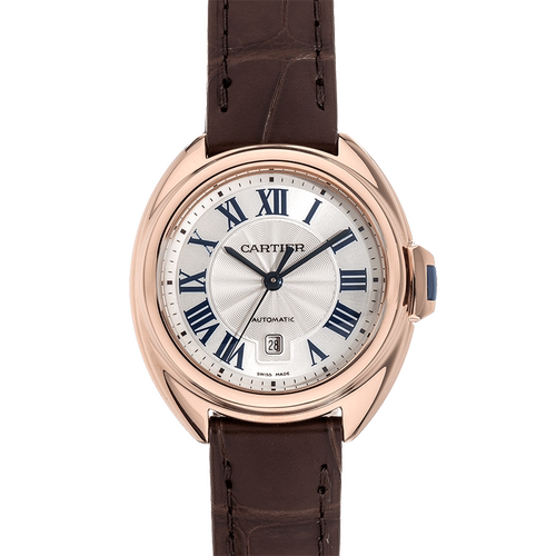 [9.8新]卡地亚钥匙系列18K玫瑰金自动机械手表女表WGCL0010