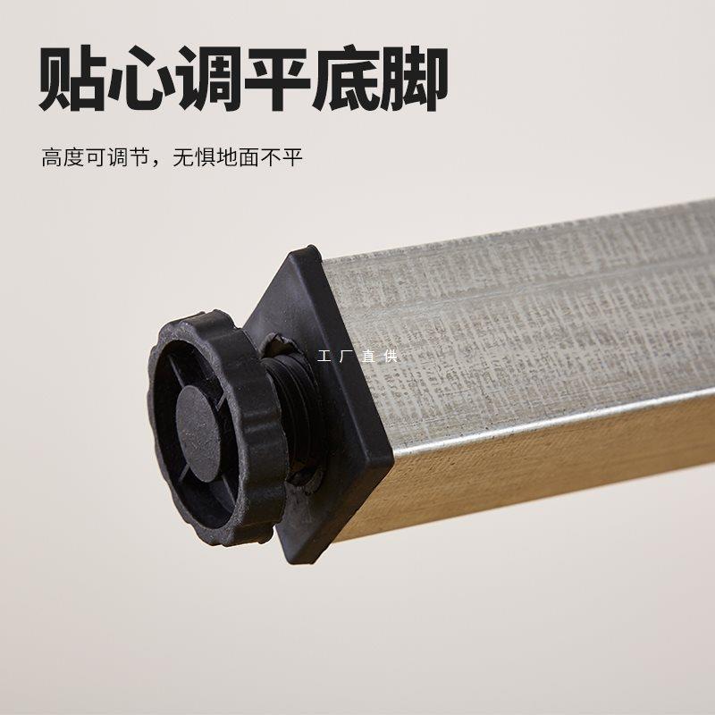 大圆桌支架方桌支架铁桌镀锌桌架酒店大圆桌折叠架脚架架折叠餐桌