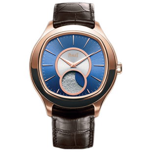 [9.8新]伯爵18K玫瑰金月相自动机械手表男表G0A34022