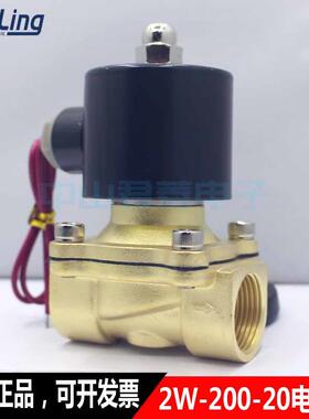 SLFPC水立方 2W-200-20电磁阀6分水阀气阀电 正品现货议价