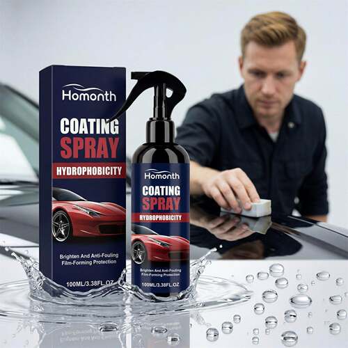 HOMONTH Car Coating Spray - Enhances Brightness, Hydrophobic