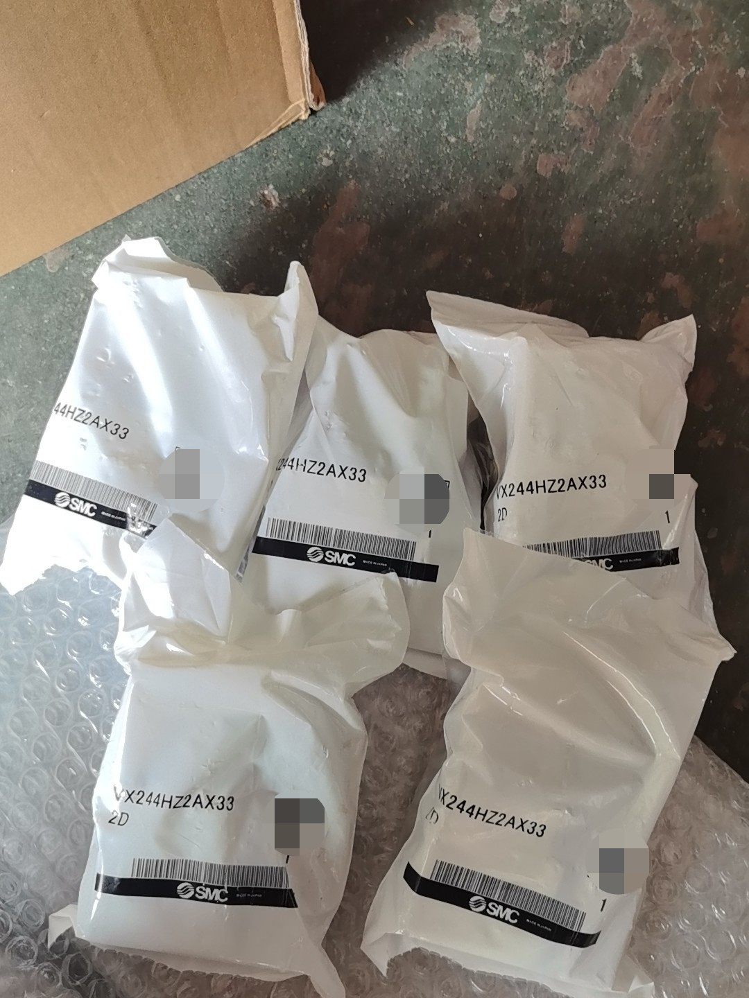 SMC电磁阀VX244HZ2AX332D，全新原装正品SMC