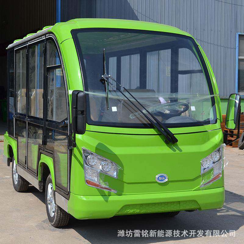 8座电动观光车景区游览观光楼盘电动看房车校园摆渡车