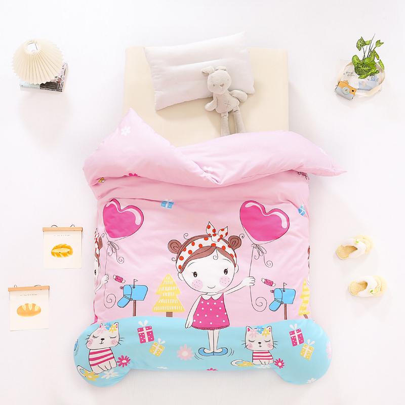 儿童被套 单件120x150卡通婴儿宝宝单人幼儿园被罩1.2米1.5m春秋