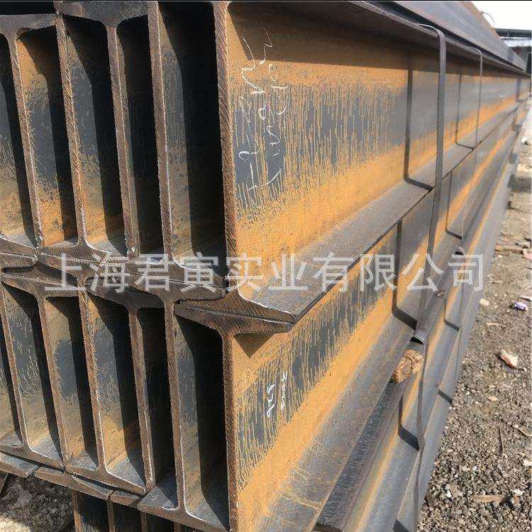 安阳Q345B热轧工字钢36B型钢结构型钢加工各种尺寸打孔焊接按支等
