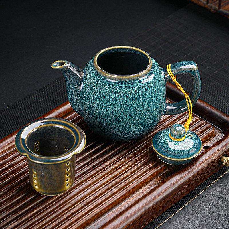 窑lsg-2020变茶号壶陶瓷过单壶家滤用大功夫茶具冲泡茶器复茶水杯