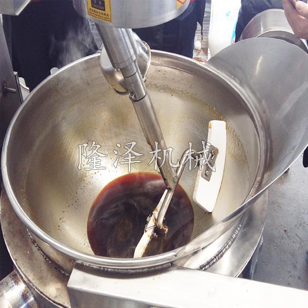 供应牛扎糖熬糖机器大型花生酥炒糖机电磁加热炒花生酥机器