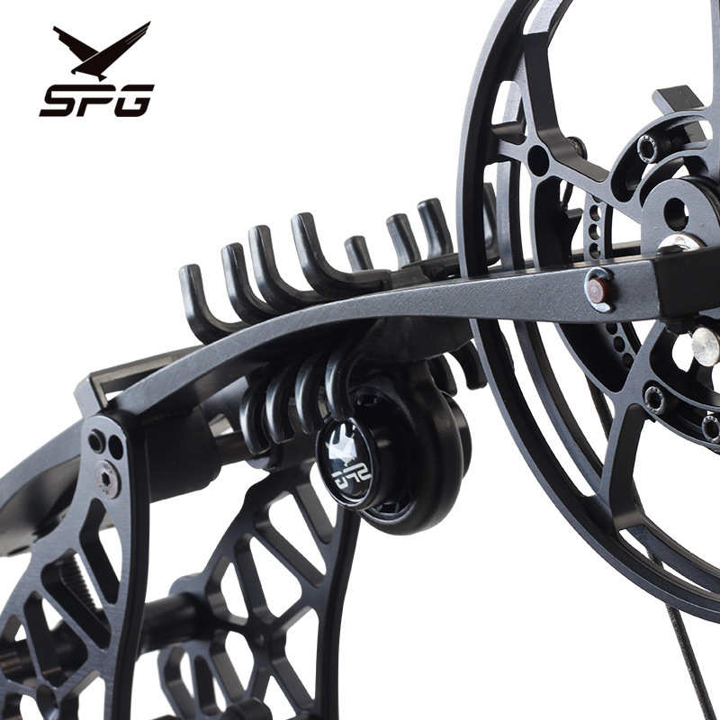 SPG谐波弓片减震复合滑轮弓射箭弓片谐波螃蟹橡胶稳定器吸音避震