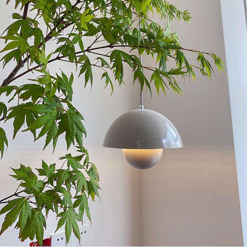 北欧后现代简约咖啡厅奶茶店商铺蘑菇小吊灯个性创意床头餐桌吊灯