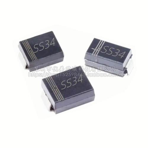 贴片肖特基二极管 大芯片SS34 3A40V SMA/SMB/SMC 1N5822 2K/整盘