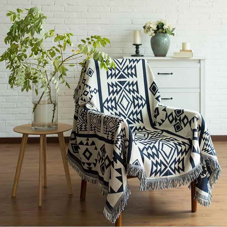 北欧ins简约沙发布全盖沙发盖布盖毯沙发巾沙发套沙发罩风单双人