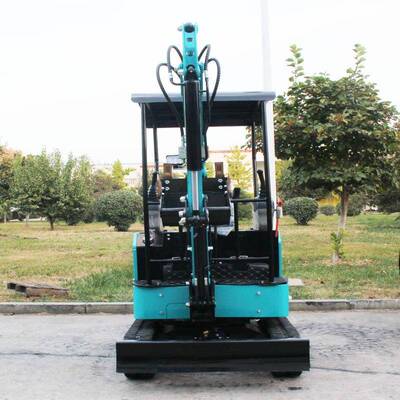 17型履带式工程小挖机多功能液压家用挖土机小型座驾式挖掘机厂家