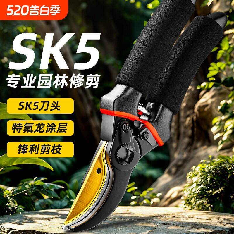 专业精工艺园剪刀剪树枝专用剪刀修枝剪果树剪花园林园艺弹簧图片