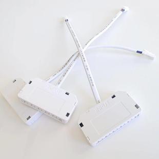 分线盒12v24v衣橱柜LED线条灯连接器6孔10孔并联盒分线器