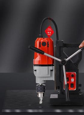 台磁力钻小型级多功能工业OKQ磁吸钻取芯钻吸铁电空磁钻钻心钻磁